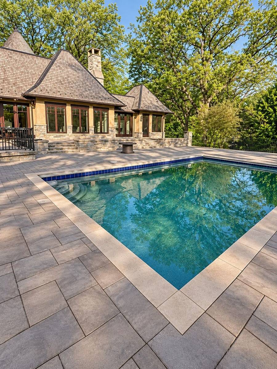 Paver Pool Deck and Seat Wall, photo 2