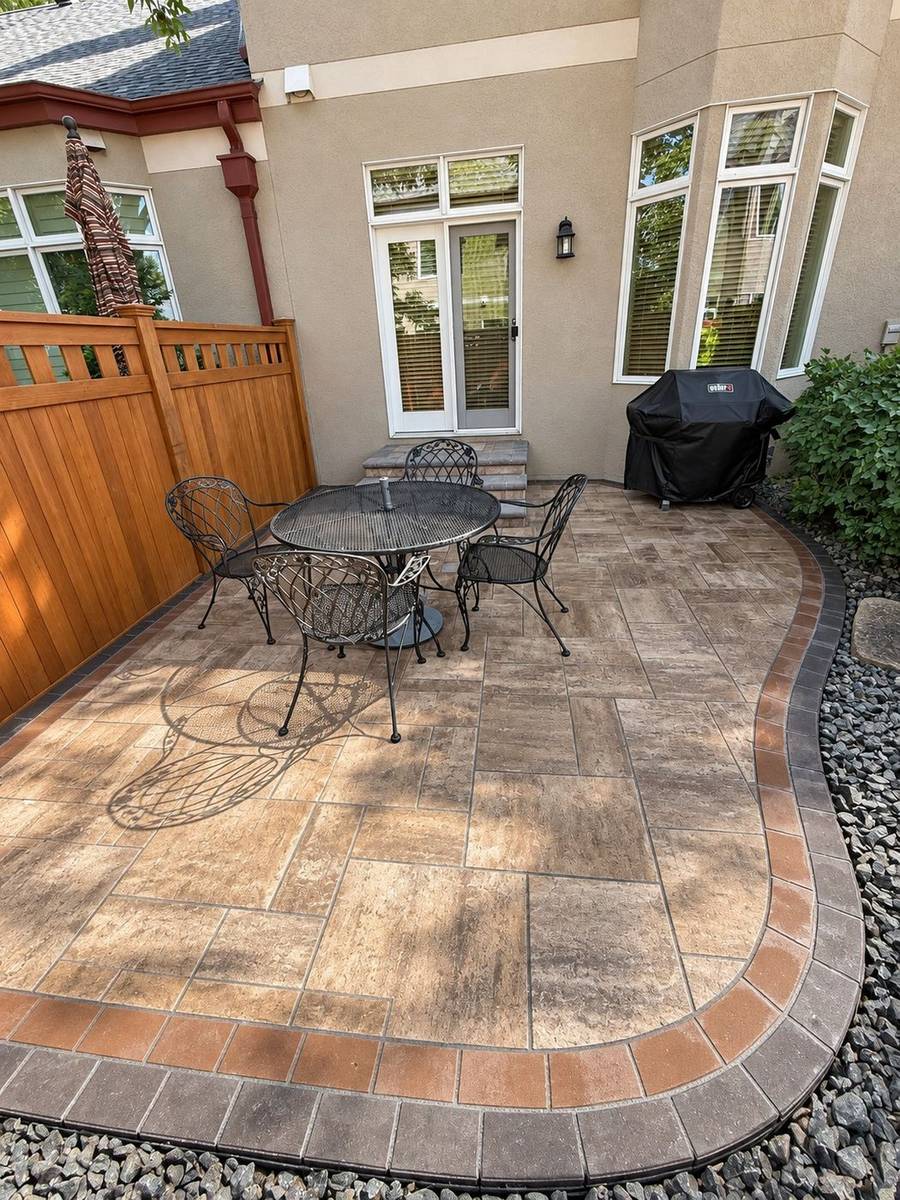 Brick Patio and Steps, photo 2