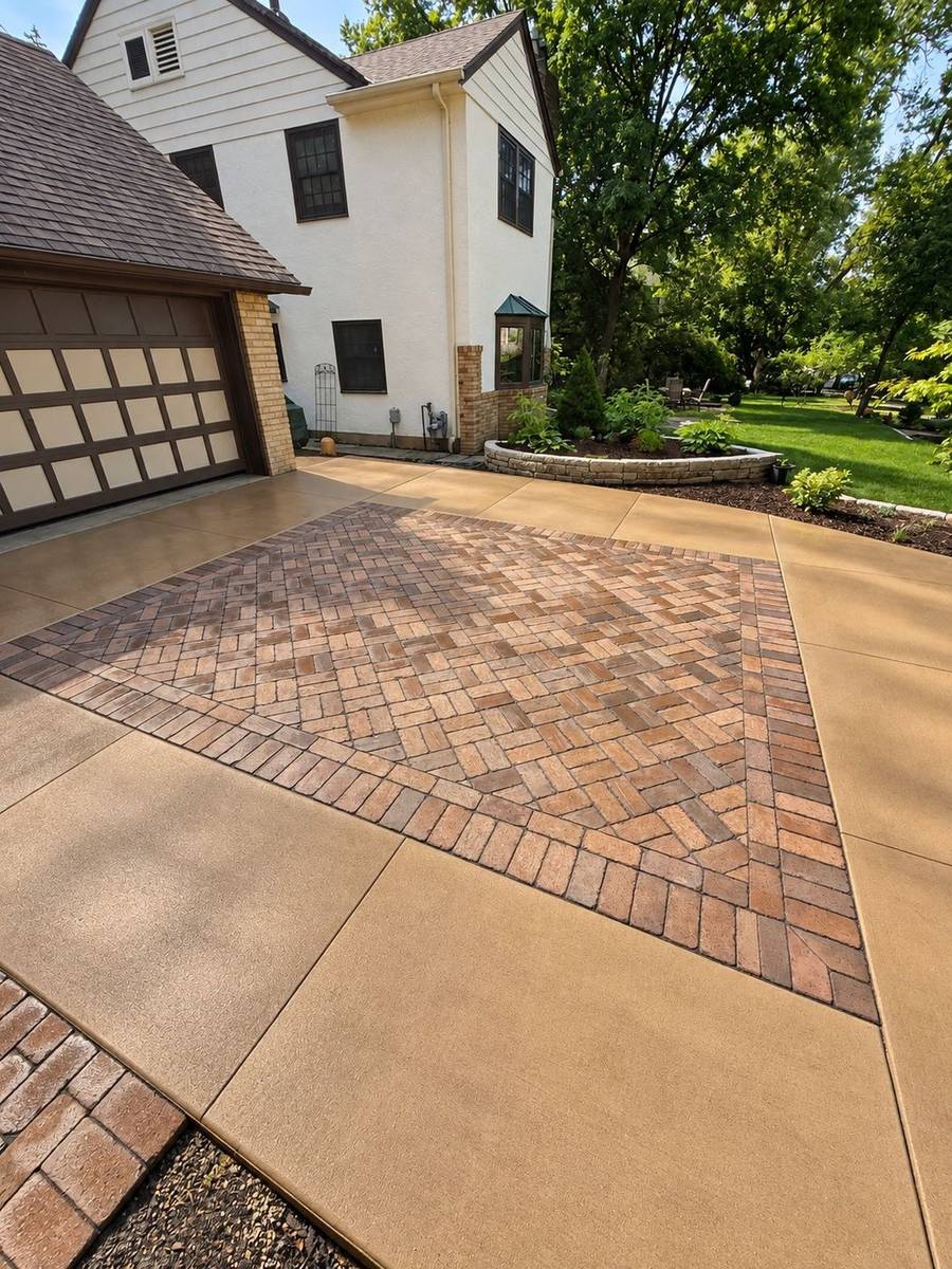 Paver Driveways project 7