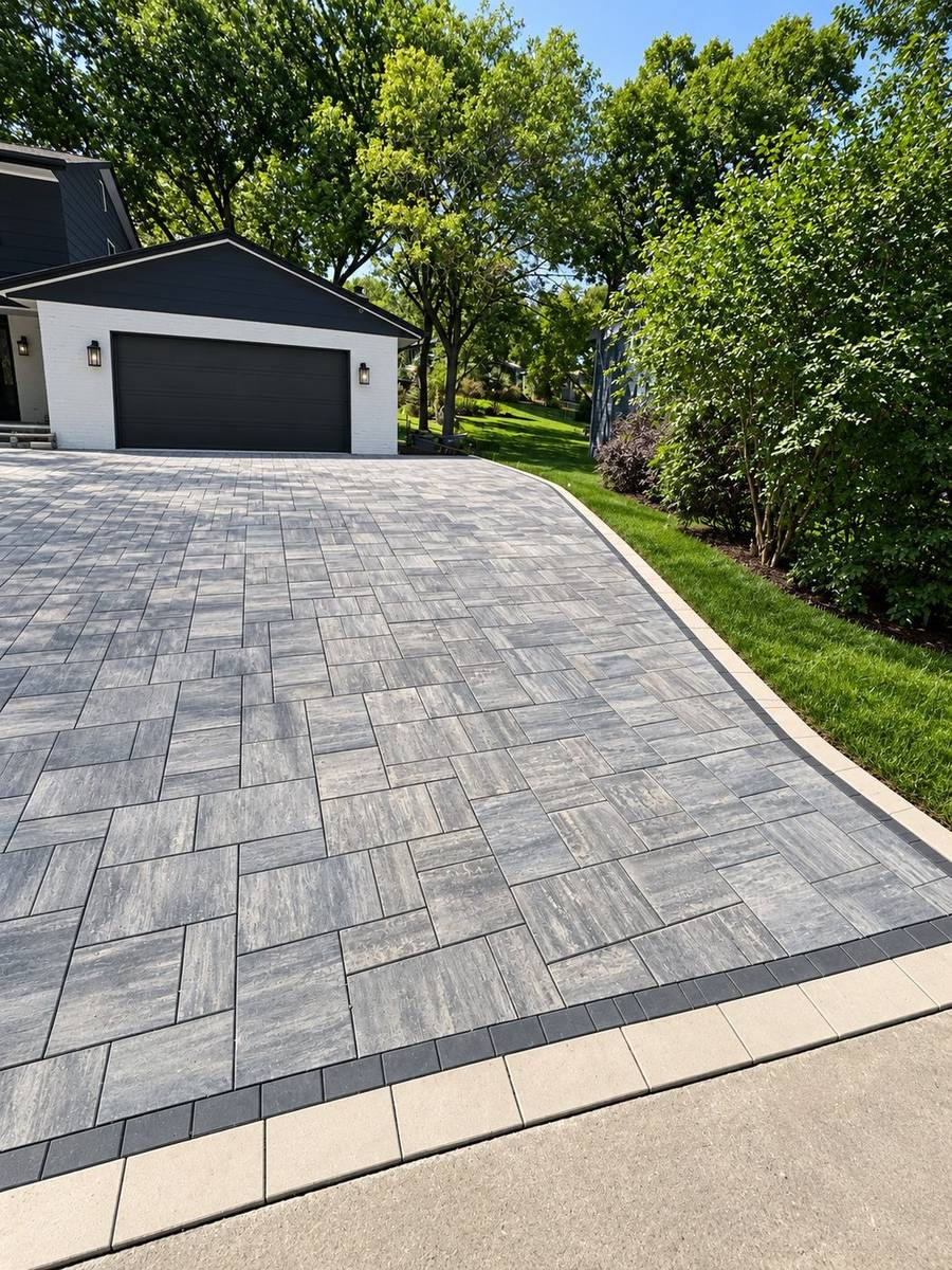 Paver Driveway and Apron, photo 2