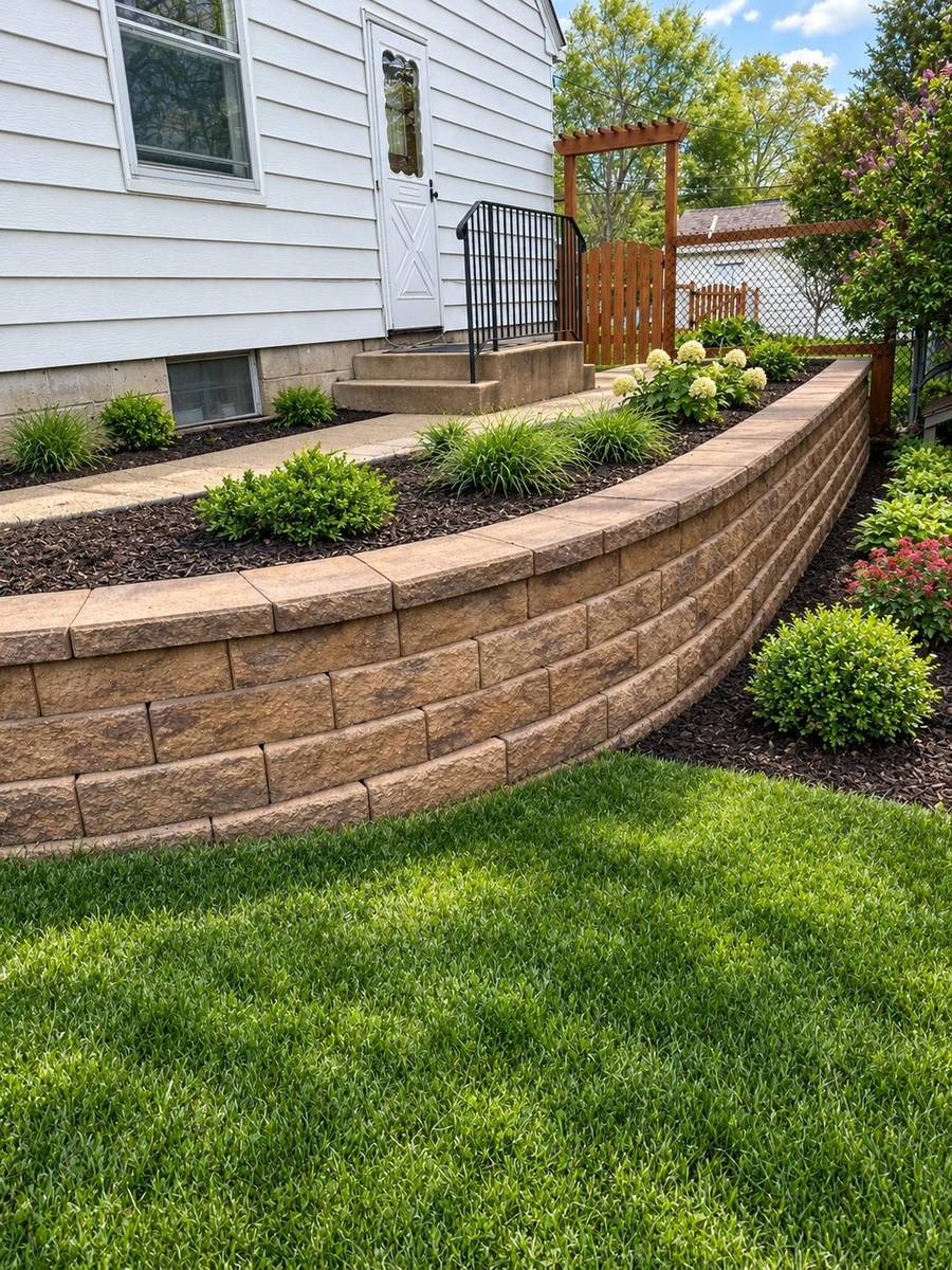 Retaining Walls by Crosstown Brick & Walls