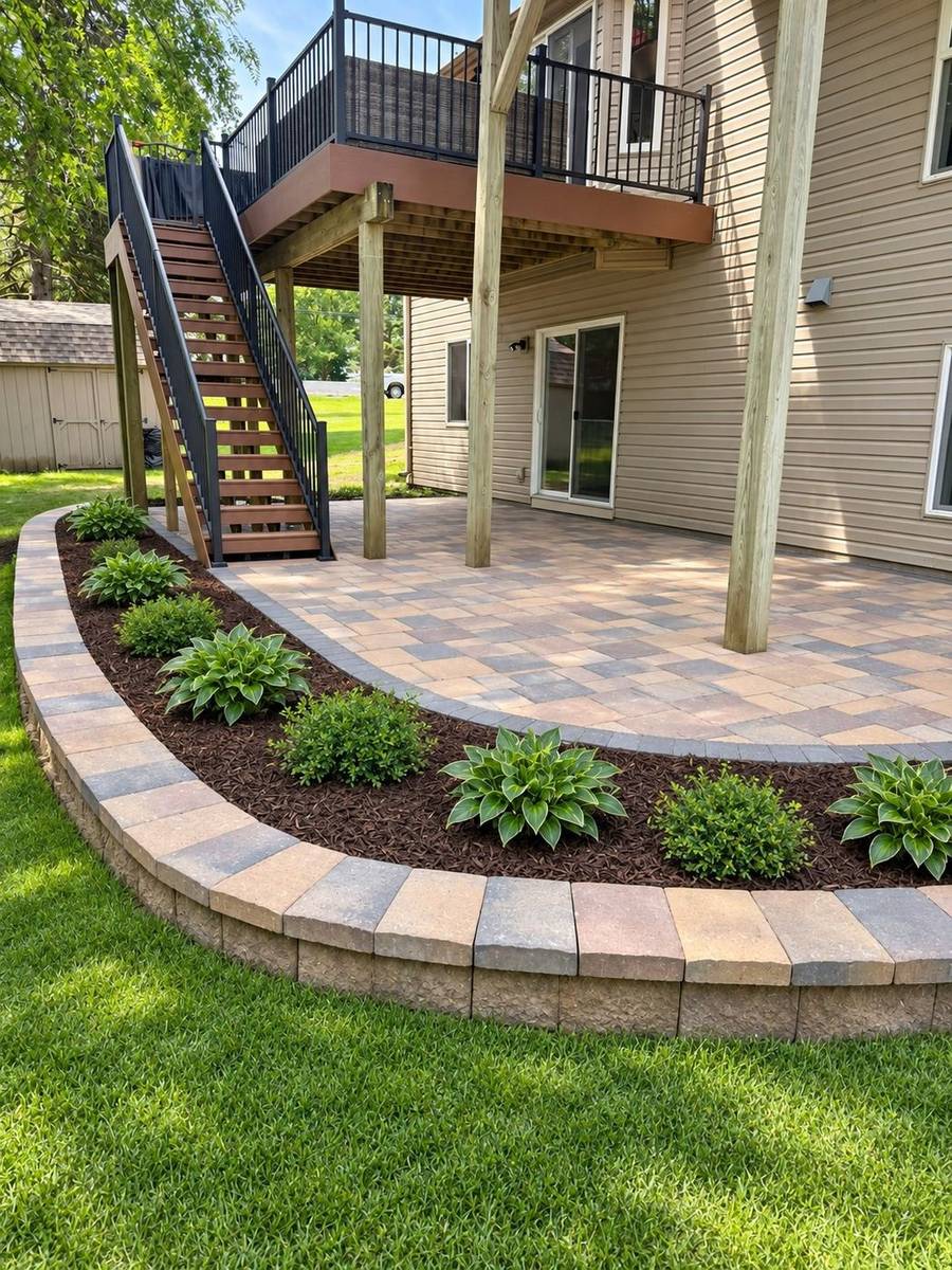 Paver Patios project 6