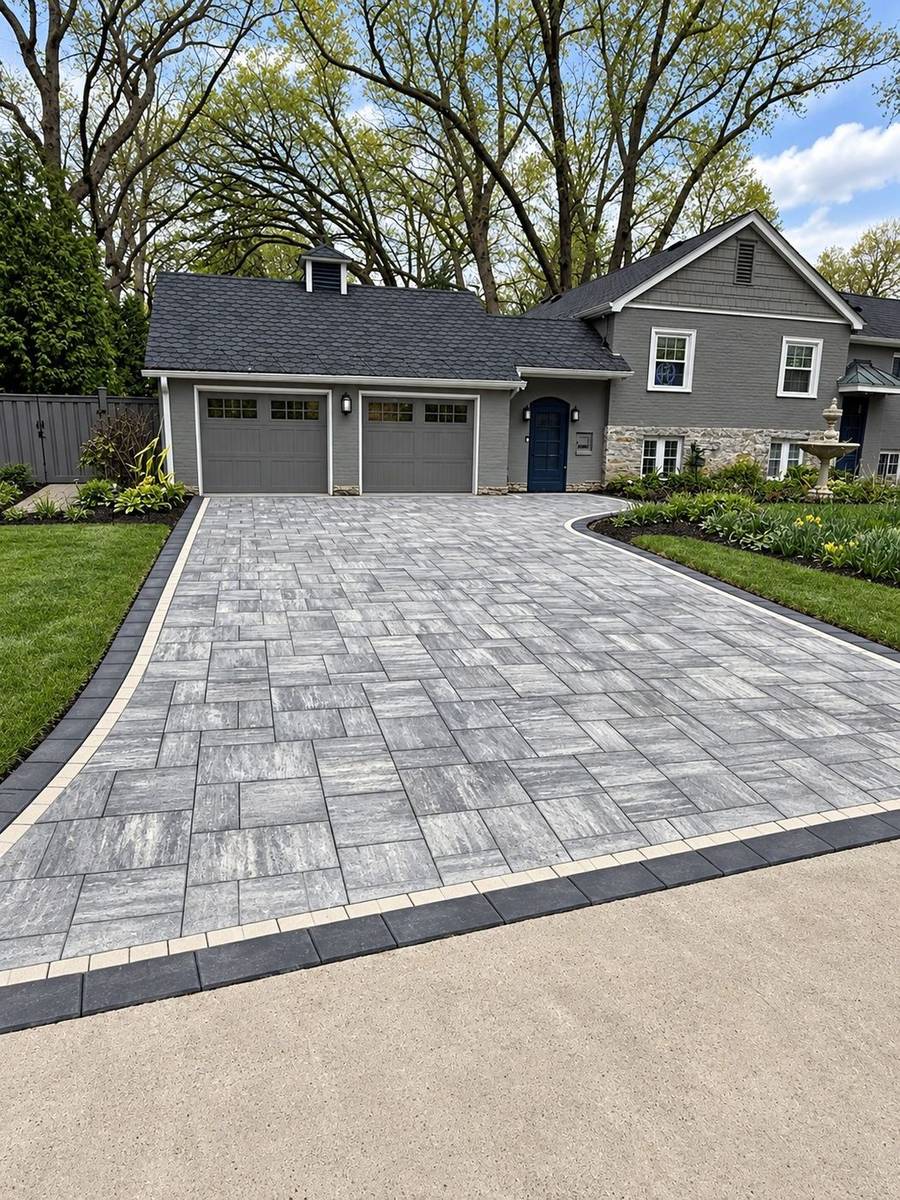 Paver Driveways project 2